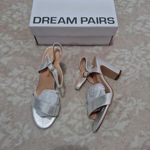 Superdry Silver Strappy Heels
